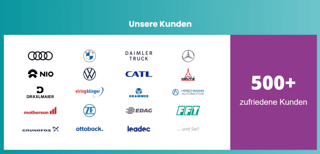 Referenzkunden EMA-Software-Suite
